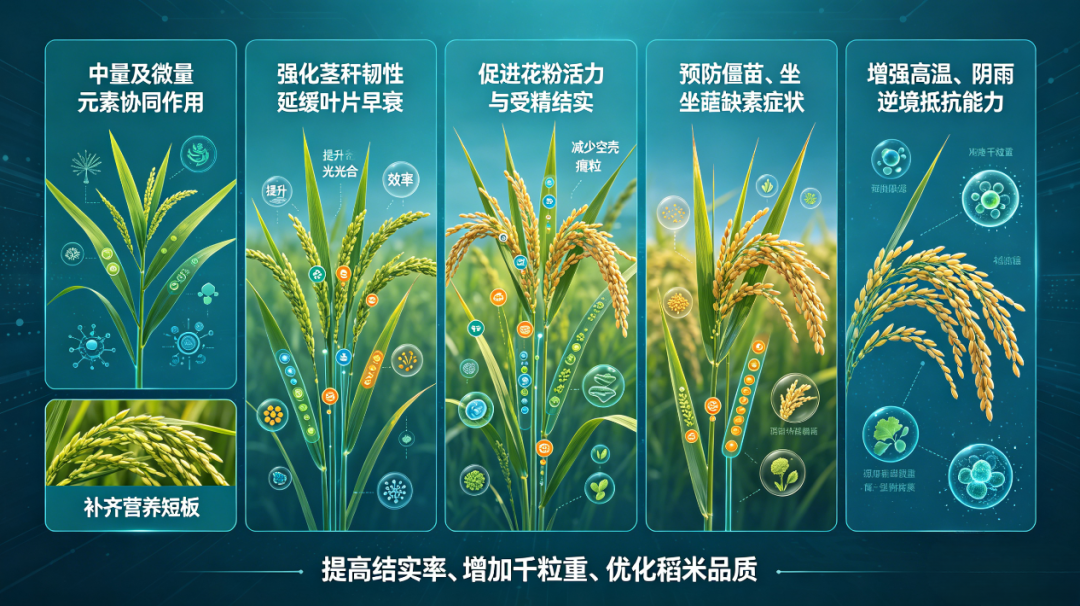 “靠得住”水稻增产肥套装：肥劲足、补得全、调得准