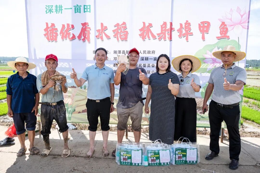 比插秧、捉甲鱼丨湖南粒粒饱助力湘潭射埠农耕盛会